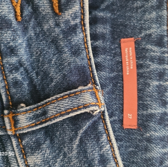 Pilcro Women's Blue Flared Jeans - Picture 3 of 4